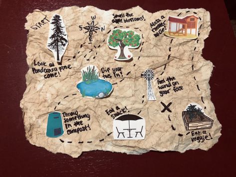 Mountain School @ Home: Lesson 10 – Create your own Treasure Map — North Cascades Institute National Park Crafts, Map Art Projects, Treasure Maps For Kids, Make Your Own Map, Game Warden, Diy Map, Explorer Map, Map Crafts, Homeschool Geography