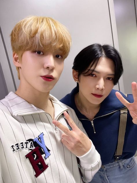 TODAY ATEEZ
⠀
It was a happy day today not only cause of Jongho's b'day but it's cause of Big-puppy and statue-puppy together (with us) Big Puppies, Pirate Kids, Bestest Friend, Best Duos, Woo Young, Kim Hongjoong, Twitter Update, Extended Play, One Team