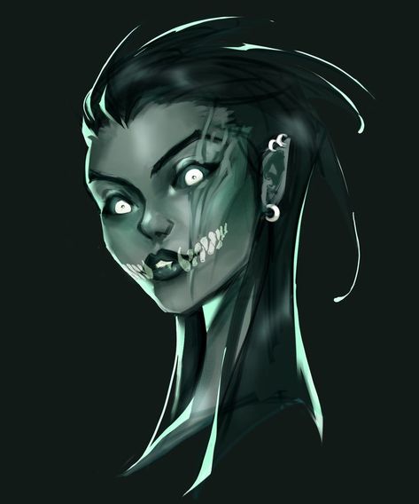 Vampire Siren Hybrid, Dnd Siren Character Art, Siren Reference, Siren Dnd, Siren Oc Art, Siren Character Design, Siren Face, Siren Features, Modern Siren