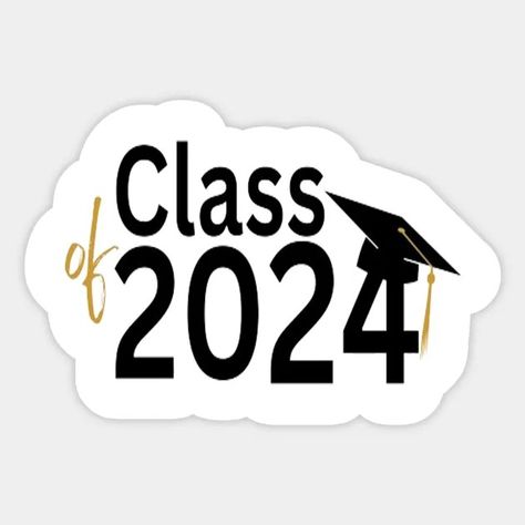 Boy student-graduation 2024-Senior 2024 - Graduation 2024 - Sticker | TeePublic Good Things