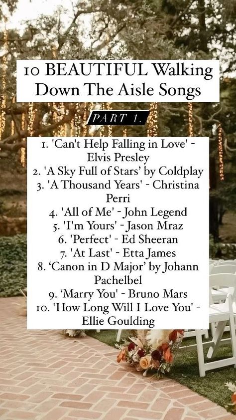 Walk Down The Isle Songs The Bride, Best Wedding Songs To Walk Down The Isle, Country Songs To Walk Down The Aisle To, Country Wedding Songs To Walk Down Aisle, Songs For Bridesmaids To Walk Down Aisle, Walk Down The Aisle Songs The Bride, Walk Down The Aisle Songs, Wedding Aisle Songs, Wedding Songs To Walk Down Aisle