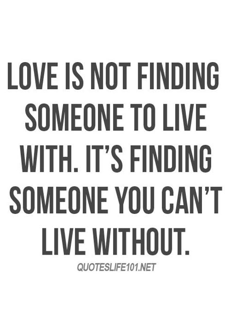 Love is finding someone you can't live without. Real Relationship Advice, Relationships Advice, Relationships Quotes, Words Love, Love Is Not, Quote Love, Real Relationships, Love Is, E Card