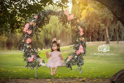 Floral Hoop Swing Prop #Floral #FloralHoop #FloralSwing #FloralHoopSwing #FloralProp #SwingProp #HoopProp #PhotographyProp #PhotographySwing #PhotographyHoop Fairy 6 Month Photoshoot, Enchanted Forest First Birthday Photo Shoot, Our Fairy First Birthday, Butterfly First Year Birthday, Purple Themed First Birthday Party, First Birthday Fairy Garden Party, Fairy One Year Pictures, Fairy First Birthday Party Smash Cake, Purple Fairy Theme Birthday Party