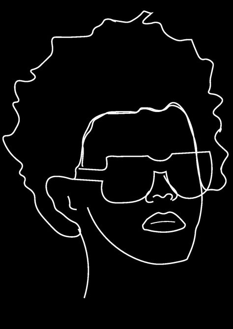 The Weeknd Easy Painting, The Weekend Fan Art, The Weeknd Aesthetic Drawing, Easy Outline Drawings Aesthetic, The Weeknd Coloring Pages, The Weeknd Illustration Art, The Weeknd Sketches Easy, The Weekend Drawing Easy, The Weeknd Line Art