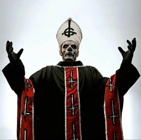 Pope Hat, Papa Emeritus 1, Ghost Papa Emeritus, Demon Baby, Papa Emeritus, Ghost Papa, Ghost Band, Band Ghost, Image Memes