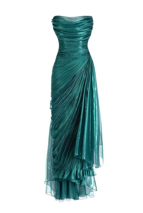 Strapless Evening Dress, Draped Midi Dresses, Prom Dress Inspiration, Glam Dresses, Style Outfits, Fancy Dresses, Ball Dresses, A Dress, Dream Dress