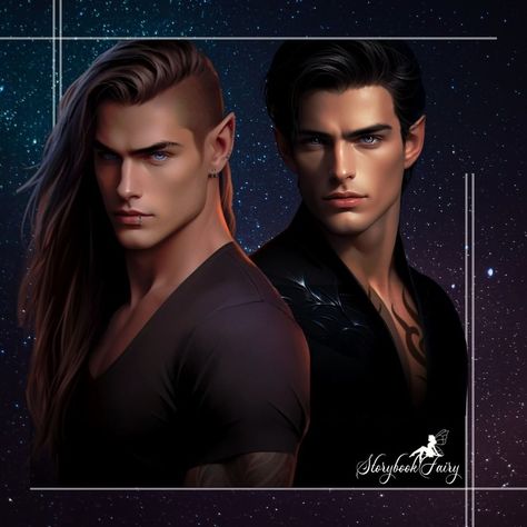 StoryBookFairy | Rhun & Rhys - AI Art by StorybookFairy . This has just been sitting in a folder for months, so here you go! ❤️ . . . . #ruhn #ruhndanaan… | Instagram Rhun Danaan, Saga Acotar, Midnight Walk, Ruhn Danaan, Men Bodies, Elves Fantasy, Feyre And Rhysand, A Court Of Wings And Ruin, Sarah J Maas Books