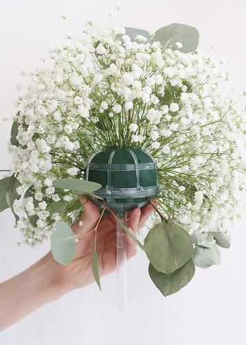 Diy Bouquet Holder, Fresh Wedding Flowers, Bouquet Holder, Fresh Flower Bouquets, Diy Wedding Bouquet, Flower Arrangements Diy, Fresh Flowers Arrangements, Deco Floral, Fresh Flower