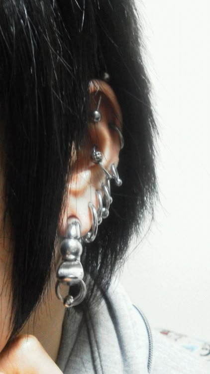 Mod Jewelry, Cool Ear Piercings, Cool Piercings, Image Swag, Cute Piercings, Body Modifications, Ear Rings, Piercing Tattoo, Body Mods