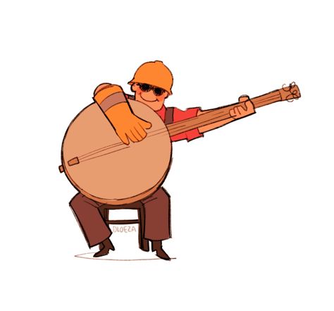 Engineer Tf2 Fanart, Team Fortress 2 Engineer, Engineer Tf2, Team Fortress 3, Tf2 Fanart, Tf2 Funny, Valve Games, Team Fortress 2 Medic, Tf2 Memes