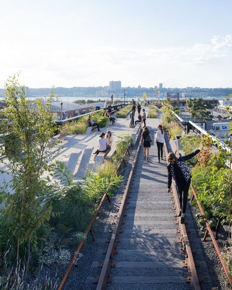 New York High Line, Park Lighting, Linear Park, Penn Station, Pedestrian Walkway, City Planner, Urban Nature, Zaha Hadid Architects, High Line