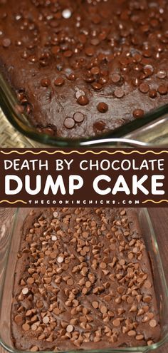 Easy Chocolate Cakes Recipes, Dump Cake With Sweetened Condensed Milk, Chocolate Dump Cakes Recipes, Easy Dump And Go Crockpot Desserts, Garbage Cake Recipes, Desserts To Eat With Ice Cream, Funfetti Dump Cake Recipe, Ultimate Chocolate Dump Cake, Best Easy Chocolate Desserts