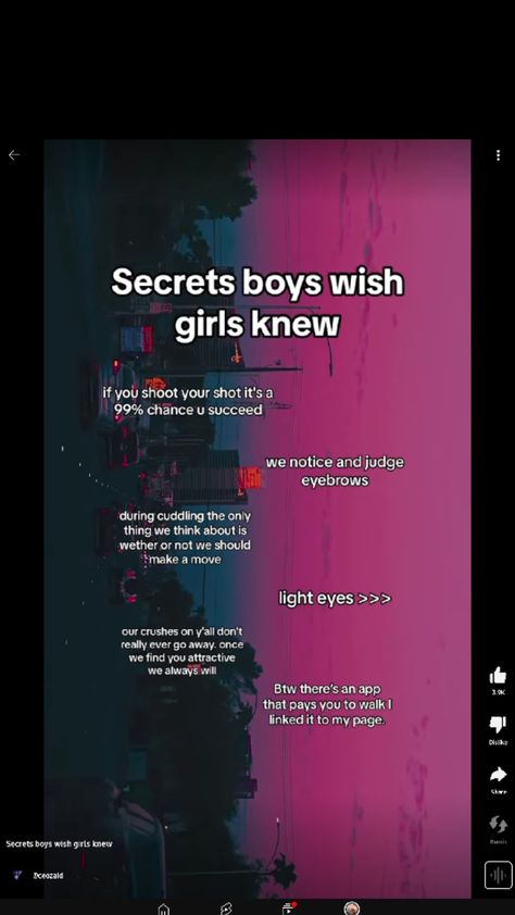 Secrets boys wish girls knew... Secrets Boys Wish You Knew, Things Boys Wished Girls Knew, Secrets Guys Wish Girls Knew, Secrets Boys Wish Girls Knew, Secrets The Boys Wish You Knew, Things Guys Wish Girls Knew, Things Boys Wish Girls Knew, Badass Girl, National Holiday Calendar