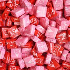 Strawberry Starburst, Cherry And Strawberry, Starburst Candy, Red Starburst, Fruit Chews, Pink Starburst, Lovecore Aesthetic, Red Valentine, Valentine Theme