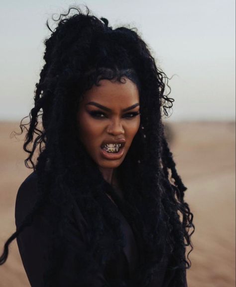 Boho Goddess Locs, Faux Locs Styles, Teyana Taylor, Face Beat, Cute Box Braids Hairstyles, Glam Photoshoot, Goddess Locs, Locs Hairstyles, Dream Hair