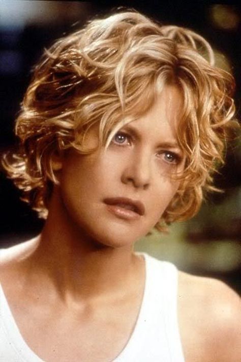 Meg Ryan Short Hair, Meg Ryan Haircuts, Meg Ryan Hairstyles, Meg Ryan, Short Curly Haircuts, Short Wavy, Curly Hair Cuts, Short Curly Hair, Great Hair