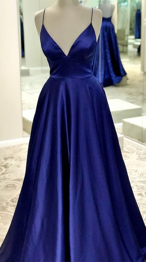 Debs Dresses, Blue Wedding Guest Dresses, Navy Blue Prom Dress, Navy Blue Prom Dresses, Cheap Prom Dresses Long, Graduation Party Dresses, Blue Prom Dresses, Prom Dress Inspo, Prom 2020