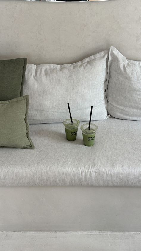 Matcha Aesthetic Wallpaper, Matcha Morning, Aesthetic Matcha, Green Marketing, Instagram Branding Design, Coffee Shop Aesthetic, Angel Aesthetic, Spring Aesthetic, Beige Aesthetic