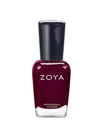 Dark Nail Polish, Zoya Nail, Zoya Nail Polish, Red Nail Polish, The Beauty Department, Red Nail, Dark Nails, Nail Polish Collection, Beauty Ideas