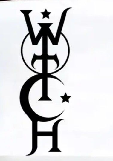 Blessed Be Tattoo Wicca, Wiccan Symbols Art, Lilith Tattoo Ideas For Women, Witch Protection Symbol Tattoo, Witch Symbol Tattoo, As Above So Below Tattoo Words, Witchy Lettering, Witch Tattoo Ideas Witchcraft, As Above So Below Symbol