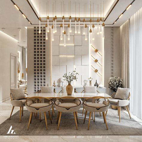 Dining Room Design Luxury, Luxury Ceiling Design, Dining Area Design, Quiz Buzzfeed, Classy Living Room, Latest Living Room Designs, Art Deco Interior Design, Dinning Room Design, Dining Room Interiors