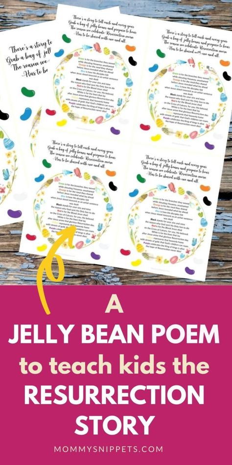 Resurrection Jesus, Easter Poems, Morning Story, Christ Centered Easter, The Easter Story, Easter Lessons, Easter Sunday School, Easter Prayers, Jelly Beans Easter