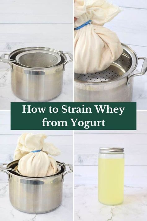 Learn how to strain whey from homemade yogurt, an easy but essential kitchen skill on the GAPS diet. Whey From Yogurt, Mushroom Sauce Recipe, Gut Healing Recipes, Milk Kefir, Healing Foods, Nut Milk Bag, Gaps Diet, Kitchen Skills, Pasteurizing Milk