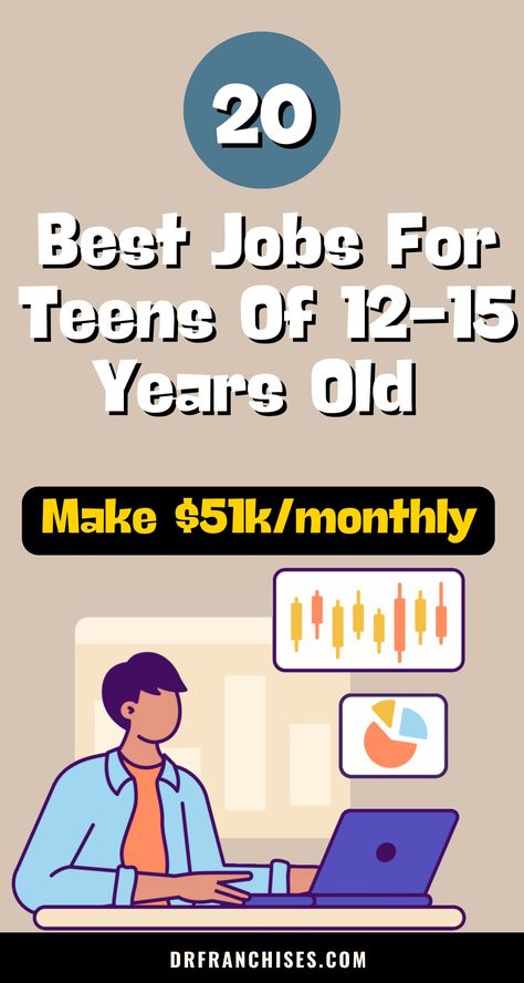 Discover the best jobs for teens aged 12-15 that offer valuable experience and some extra cash. From babysitting to lawn care, find age-appropriate opportunities to kickstart their work journey. Jobs For 13-14, Jobs For 17 Yrs Old, Business Ideas For 12 Yo, Jobs For 15 Yrs Old, Jobs For 10 Yrs Old, Jobs For 14yrs, Jobs For 10-13, How To Get Money As A Teen, Jobs For Teens 12-15