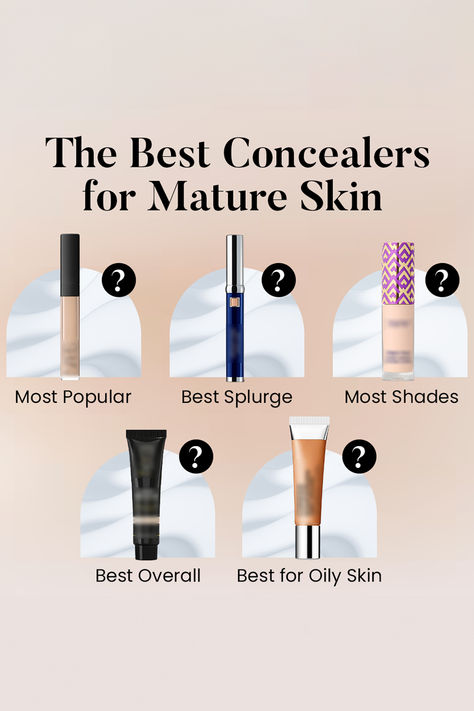 STOP wasting money on ineffective skincare products ❌  After rigorous testing, an anti-aging concealer ABSOLUTELY makes a difference on 40+ skin!  Our top 5 are specifically designed to address the signs of aging and provide more targeted benefits than a standard concealer  💪 Maximize full dark circle coverage ❌ No creasing, no caking 👀 Visible results with continued use  Don’t miss out on our top 5, click below! Anti Aging Concealer, Drugstore Concealer, Moisturizing Concealer, Foundation Tips, Nars Radiant Creamy Concealer, Tarte Shape Tape, Best Concealer, Flawless Foundation, Creamy Concealer