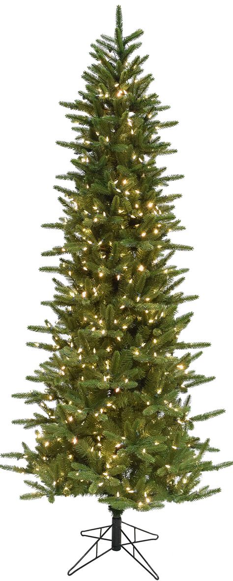 PRICES MAY VARY. 6.5-Foot Tall: Standing 6.5-ft. tall with a 35-in. diameter, this beautiful, realistic christmas tree will fit perfectly in your room with standard 8-ft. to 9-ft. ceilings High Quality PVC Needles: Designed using high quality materials built to last season after season so you never have to shop, chop, or water another tree again Prelit Christmas Tree: Prestrung with 550 white incandescent smart lights that will stay lit even if one bulb fails to bring a festive glow to your home Artifical Christmas Tree, Artificial Christmas Tree Stand, Fraser Hill, Slim Artificial Christmas Trees, Realistic Christmas Trees, Slim Tree, Slim Christmas Tree, Fir Christmas Tree, Prelit Tree