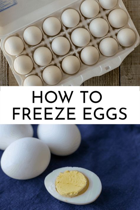 Whether you're stocking up to be prepared, or just want to take advantage of a good sale, use these tips for how to freeze eggs and make the most of your purchase! via @nmburk Southwest Breakfast Burrito, How To Freeze Eggs, Freeze Eggs, Freezing Eggs, Lemon Bundt Cake, I Love Chocolate, Frozen Vegetables, Breakfast Bake, Best Dinner Recipes