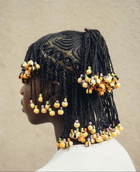 Short Knotless Braids With Beads, Short Knotless Braids, Short Knotless, Knotless Braids With Beads, Hair Styles Braids, Styles Braids, Braids With Beads, Knotless Braids, African American