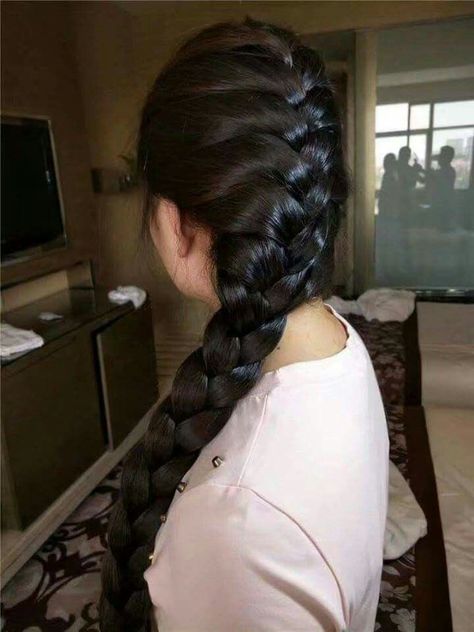 Parisian Perfection: Classic French Braid Hairstyles Straight for Beginners Indian Long Hair Braid, Long Shiny Hair, Long Indian Hair, Long Silky Hair, Long Hair Pictures, French Braid Hairstyles, Short Straight Hair, روتين العناية بالبشرة, Hair Styler