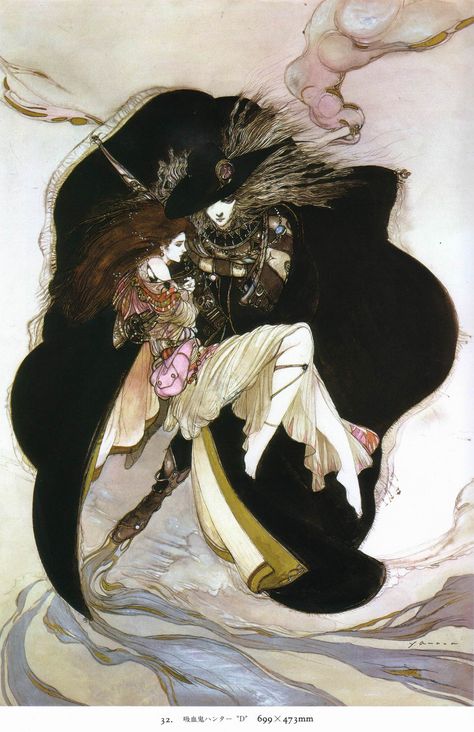 Yoshitaka Amano Art Collection : Free Download, Borrow, and Streaming : Internet Archive Amano Yoshikata, Yoshitaka Amano Art, Meier Link, Amano Yoshitaka, Vampire Man, 2024 Illustration, Vampire Hunters, Unholy Trinity, Yoshitaka Amano