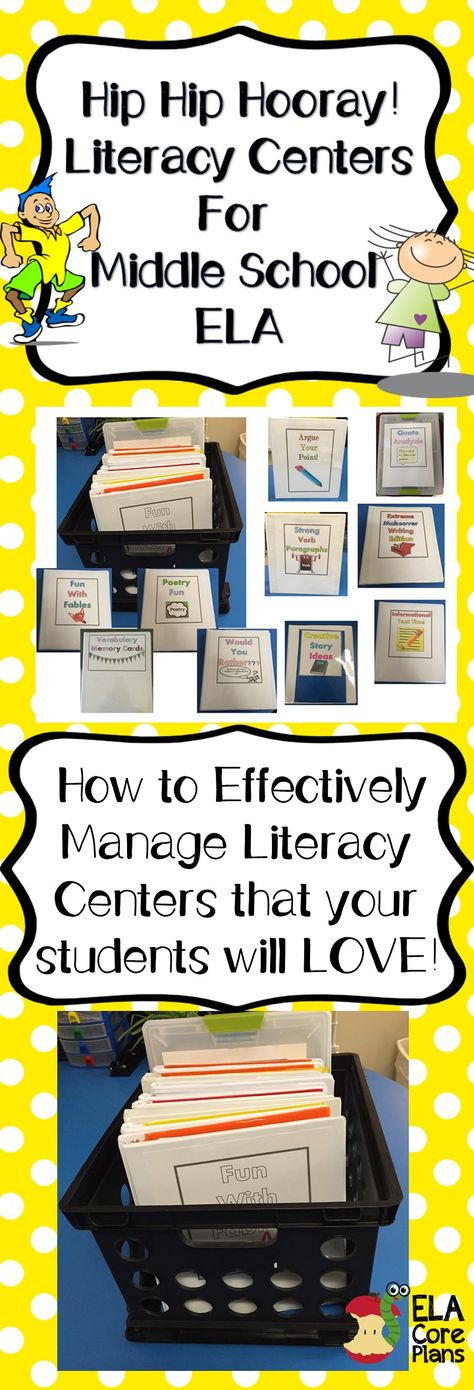 Literacy Night Ideas Middle School, Middle School Literacy Centers, Middle School Reading Centers, Literacy Activities Middle School, Middle School Reading Stations, Ela Centers Middle School, Literacy Night Activities Middle School, Middle School Centers Ela, Literacy Games Middle School