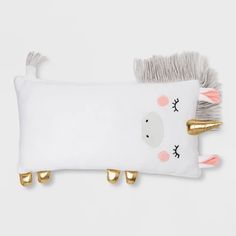 Unicorn Body Pillow  Unicorn Body Pillow White - Pillowfort : Target #giftsforkids #giftsfortoddler #giftideasforkids #giftguideforkids #giftsforgirls Unicorn Pillow Pet, Unicorn Rooms, Unicorn Ideas, Imagination Toys, Unicorn Room, Unicorn Bedroom, Unicorn Pillow, Animal Pillow, Unicorn Face