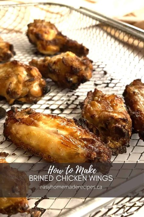 Best Brine For Chicken, Brine Chicken Wings, Brine For Chicken Wings, Brined Chicken Wings, Brine For Chicken, How To Brine Chicken, Dry Rub Chicken Wings, Brined Chicken, Marinated Chicken Wings