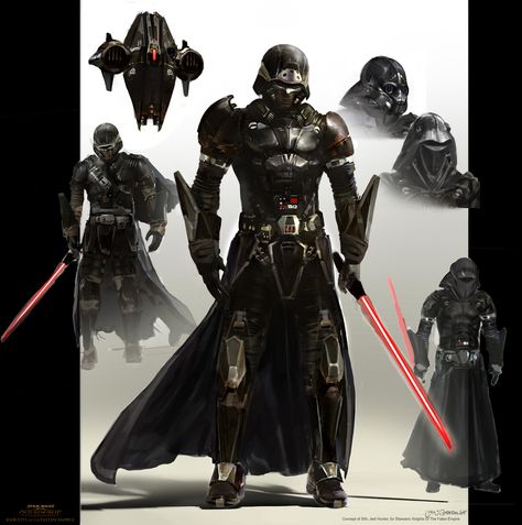 The Sith Recluse, chris anderson on ArtStation at https://www.artstation.com/artwork/8E4Gq Star Wars Sith Empire Ships, Star Wars Sith Concept Art, Star Wars Dark Empire, Sith Trooper Old Republic, Star Wars Old Republic, Sith Trooper, Star Wars Old Republic Sith Trooper, Sith Order, Chris Anderson