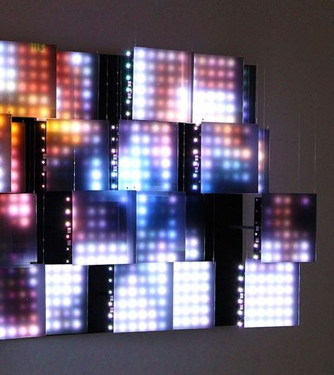 Light Show - 1stdibs Introspective Wall Led Light, Jim Campbell, Booth Exhibition, Lighting Design Ideas, Light Installation, Art Installation, Gaming Room, Abstract Sculpture, Light Show