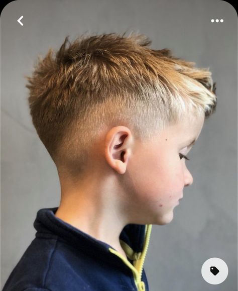 Burst Fade Mohawk Boys, Haircut For Thinner Hair Boys, Little Boy Haircut Mullet, Boys Haircut Faux Hawk, Medium Fade Haircut Boys, Hockey Hairstyles For Boys, Boys Low Fade Haircut Kids, Boys Haircut Blonde, Fauxhawk Fade Boys