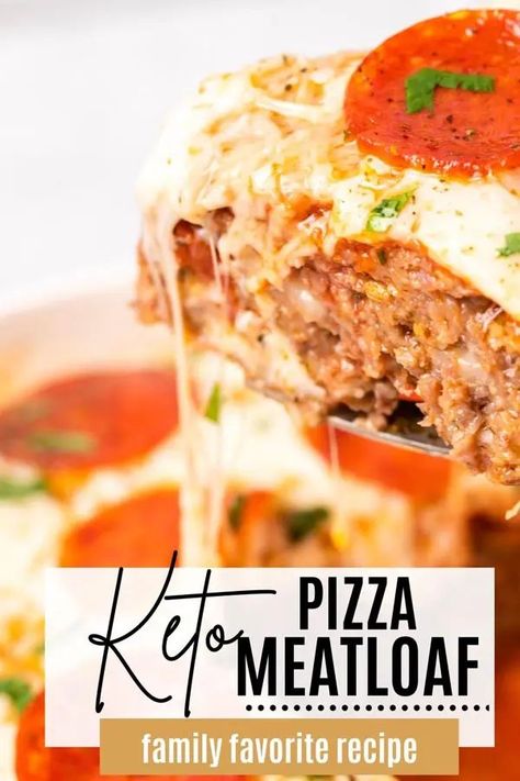 Craving pizza on a keto diet? This keto pizza meatloaf recipe combines the best meatloaf recipe with your favorite pizza toppings to make the genius creation of pizza meatloaf. The best part is, this recipe is easy to make, and it is a delicious cheesy dinner that your whole family will love! Keto Italian Meatloaf, Keto Meatloaf Recipes Pork Rinds, Pizza Meatloaf Recipe, Keto Focus, Pizza Meatloaf, The Best Meatloaf Recipe, Keto Pizza Recipes, Cheesy Dinner, Best Meatloaf Recipe