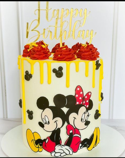 Mickey And Minnie Cake, Minnie Y Mickey Mouse, Mickey Mouse Clubhouse Birthday Party, Mouse Halloween, Minnie Cake, Mickey Mouse Clubhouse Birthday, Mickey Mouse Clubhouse, Cake Ideas, Cake Designs