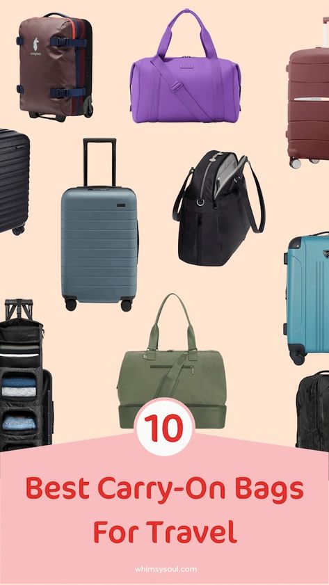 Best Carry On Luggage For Europe, Best Carry On Luggage For Women, Small Carry On Luggage, Carry On Bags, Airplane Carry On, Best Carry On Bag, Carry On Packing Tips, Best Airplane, Carry On Packing