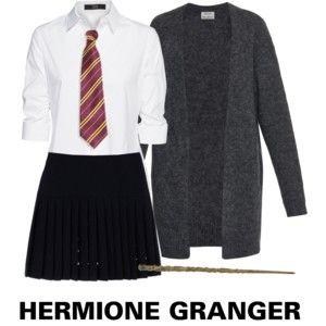 Hermione Granger Costume Hermoine Granger Costume, Hermione Halloween Costume, Hp Outfit, Hermione Granger Costume, Hermione Costume, Harry Potter Rpg, Teacher Attire, Diy Costumes Women, Harry Potter Halloween