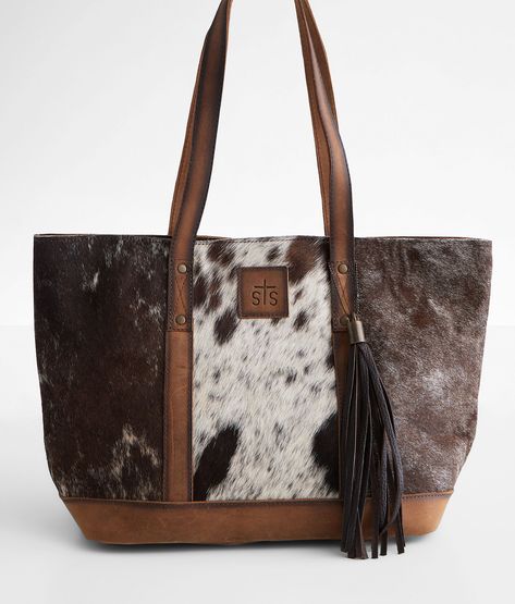 STS Cheyenne Leather Tote - Women's Bags in Cowhide | Buckle Western Bags Purses, Western Bag, Cowhide Purse, Western Handbags, Deer Hide, Concealed Carry Purse, Western Purses, Leather Fabric, Women's Bags