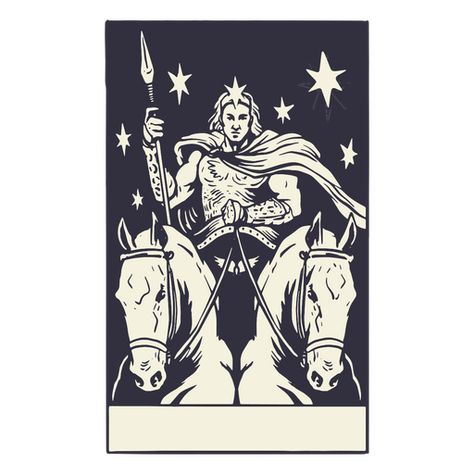 The chariot tarot card design PNG Design The Chariot Tarot Tattoo, The Chariot Tattoo, Chariot Tattoo, The Chariot Tarot Card, Chariot Tarot Card, Chariot Tarot, The Chariot Tarot, Tarot Card Design, Design Card