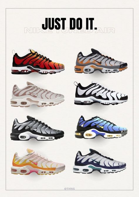 Nike Tn Poster, Nike Tn Shoes, Sneakers Poster, Nike Poster, Shoe Poster, Pretty Sneakers, Sneaker Posters, Perfect Sneakers, Nike Tn