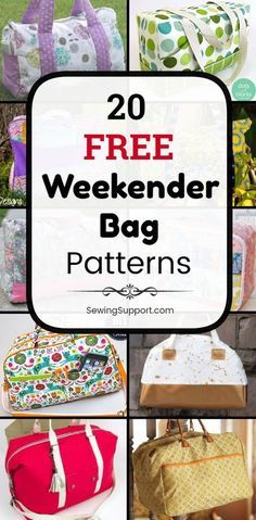 Overnight Bag Pattern, Diy Duffle Bag, Duffel Bag Pattern, Weekender Bag Pattern, Bag Sewing Patterns, Bags For School, Duffle Bag Patterns, Tote Bag Pattern Free, Diy Travel Bag