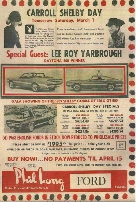 Muscle Car Ads, Norton Motorcycle, Automobile Advertising, Vintage Muscle Cars, Carroll Shelby, Vintage Muscle, Weird Cars, Vegas Trip, Las Vegas Trip