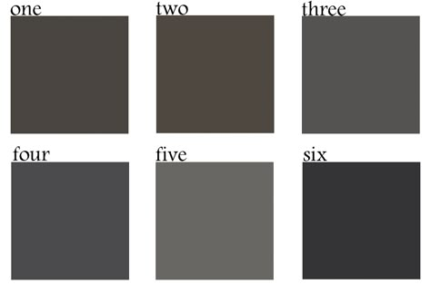 The 6 Best Dark Paint Colors: Sherwin Williams Sealskin, (2) Sherwin Williams Black Fox, (3) Restoration Hardware Flint, (4) Benjamin Moore Wrought Iron, (5) Benjamin Moore Kendall Charcoal, (6) Benjamin Moore Jet Black. Bynum Design - Nashville, TN Benjamin Moore Jet Black, Sherwin Williams Sealskin, Best Dark Paint Colors, Benjamin Moore Kendall Charcoal, Sherwin Williams Black, Benjamin Moore Wrought Iron, Kendall Charcoal, Charcoal Paint, Dark Paint Colors